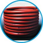 Safety gas hoses, rubber, without reinforcement