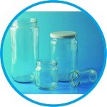 LLG-Wide-neck jars, glass