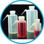 Wide-neck wash bottles, Nalgene™ Unitary™, Type 2402, LDPE, with screw cap, PP