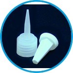 Cap for dropping bottles, HDPE