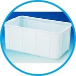 Transport and storage containers, HDPE