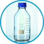 Laboratory bottles, DURAN®, with retrace code, with screw cap