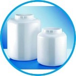 Wide-mouth bottles, with closure, 357 series, HDPE