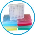 Cryogenic boxes, 81 well, PP, autoclavable