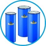 Dewar flasks, cylindrical, for CO2 and LN2