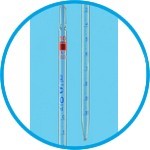 Graduated pipettes, Blaubrand®, partial delivery, blue graduations, type 1