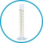 Measuring cylinders, DURAN®, tall form, class B, amber stain graduation