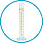 Measuring cylinders, DURAN®, tall form, class A, amber stain graduation