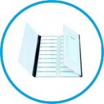 Microscope slide folders
