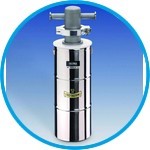 Cold trap with Dewar flask type DSS 2000, stainless steel 1.4301, two-piece, for liquid nitrogen