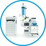 Rotavapor® R-300 System with Interface I-300 and recirculating chiller F-305