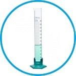 Measuring cylinders, Borosilicate glass 3.3, tall form, class B, white graduation