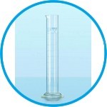Measuring cylinders DURAN®, tall form, class A, blue graduations