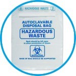 LLG-Autoclavable Bags, PP, with Biohazard printing