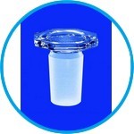 Conical ground joint stoppers, borosilicate glass 3.3