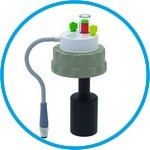b.safe Waste Caps S 51, PP, with electronic fill level control
