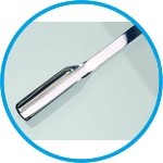 Micro spatulas, stainless steel V2A