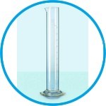 Measuring cylinders DURAN®, tall form, class B, white graduations