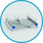 Baskets and carriages for Miele Laboratory Washers and Disinfectors