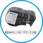 Self-laminating label tape for label printer BMP®51