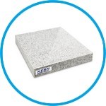 Antivibration plates, granite