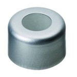 LLG Aluminium crimp caps N 8 w/centre hole 4001552