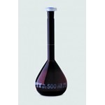 ISOLAB Volumetric Flask Standard Amber Class A 014.01.026