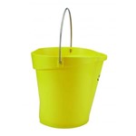 Vikan Hygiene Bucket, 12 Litre(s), Yellow 56866