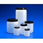Cylindrical Jar 250ml HDPE White Kartell 0156500 Pack of 10