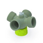 Bohlender b.safe Distributor for Flushing Bottles GL45, 4x M  181-03