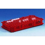 BRAND Reaction vessel stands,PP,8x16 openings,red 4341052 VE