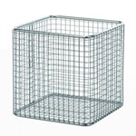 BOCHEM Instrumente Wire basket 150x150x150 mm Stainless steel 18/8 10025