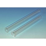 Glaswarenfabrik Karl Hecht Test tubes ELKA 160x18mm with beaded rim, AR 42770057