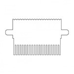 Cleaver Scientific Comb With 20 Samples VS10-20-1