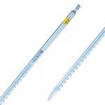 LLG-Measuring pipettes 5 ml, soda-lime glass class AS, blue grad., 360 mm pack of 10 LLG-Labware 6272202