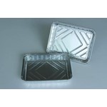 Korff Aluminium containers 330 ml, square, 100 x 64 x 38 60545
