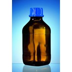 Brand Threated Bottle 250ml Amber Glass 704004