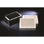 Thermo Elect.LED (Nunc) F96-MicroWell plates, black PS, with lid, Cell 137103