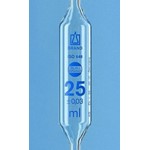 Volumetric pipet 1 ml, with 1 mark