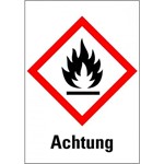 Kroschke Hazardous Material Symbols 21834