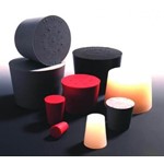 Deutsch and Neumann Silicone Rubber Stoppers One Hole 1011514