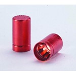 Schuett-Biotec LABOCAP Caps Aluminium Red 15/16mm 3624433