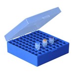 Ratiolab Cryo box PP 9 x 9 Blue 133 x 133 x 52 mm 51 20 014
