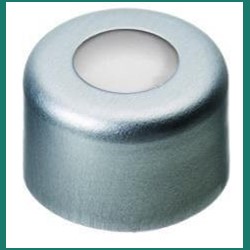 LLG Aluminium crimp caps N 8 T/oA w/centre 4001558