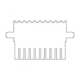 Cleaver Scientific Comb With 10 Samples VS10-10-1