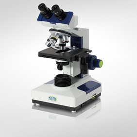 A Kruss Optronic Binocular Microscope MBL 2000-PL-PH