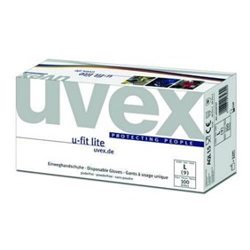 Disposable Gloves U-Fit Lite Size M 6059708 Uvex