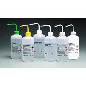 Safety Vented Wash Bottle Ethanol Thermo - Nalge 2428-0502
