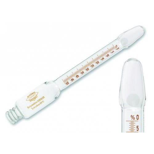 Butyrometer Koehler Fat 0 - 50% Grad 0.5 Gerber 03.0315 | Lab Unlimited UK