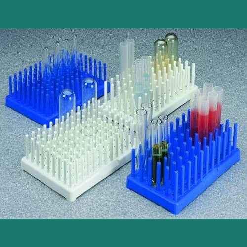Nalgene Draining Rack PP Blue 10-13mm Ø 59770313 | Lab Unlimited UK